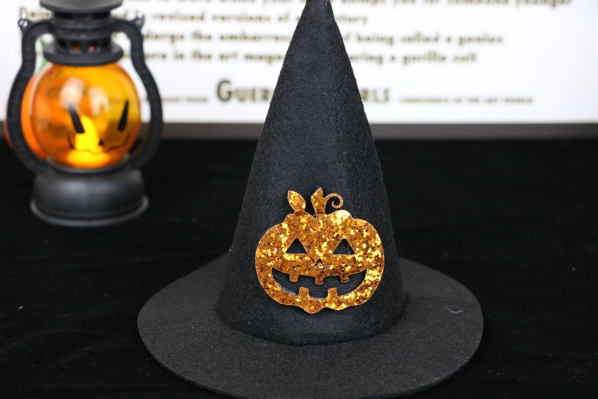 Cute Halloween Costume Witch Pumpkin Skirt Clothes for Labubu I II with Halloween Spider Pumpkin Hat Suit for Ladbubu Dolls