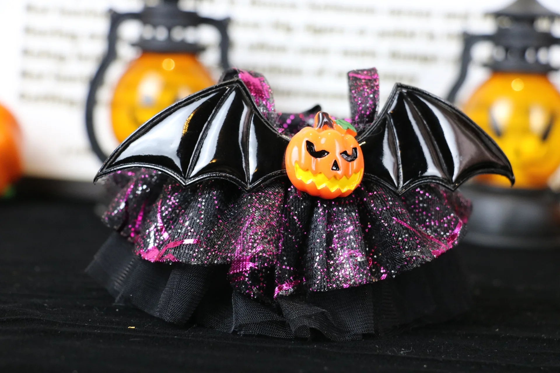 Cute Halloween Costume Witch Pumpkin Skirt Clothes for Labubu I II with Halloween Spider Pumpkin Hat Suit for Ladbubu Dolls