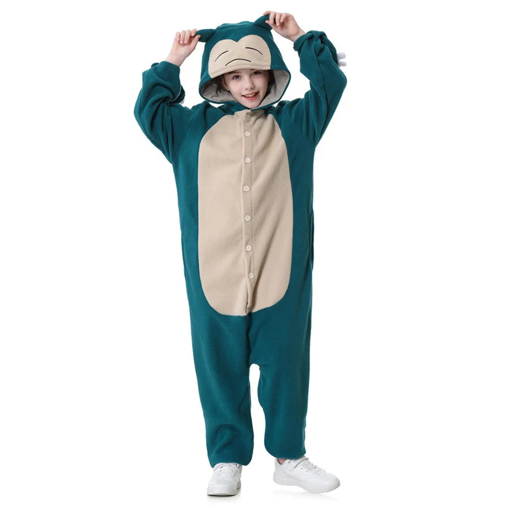 Pokemon Costumes Boys Girls Onesie Anime Kigurumis Charizard Outfit Carnival Halloween Jumpsuit Cute Pajama Party Suit