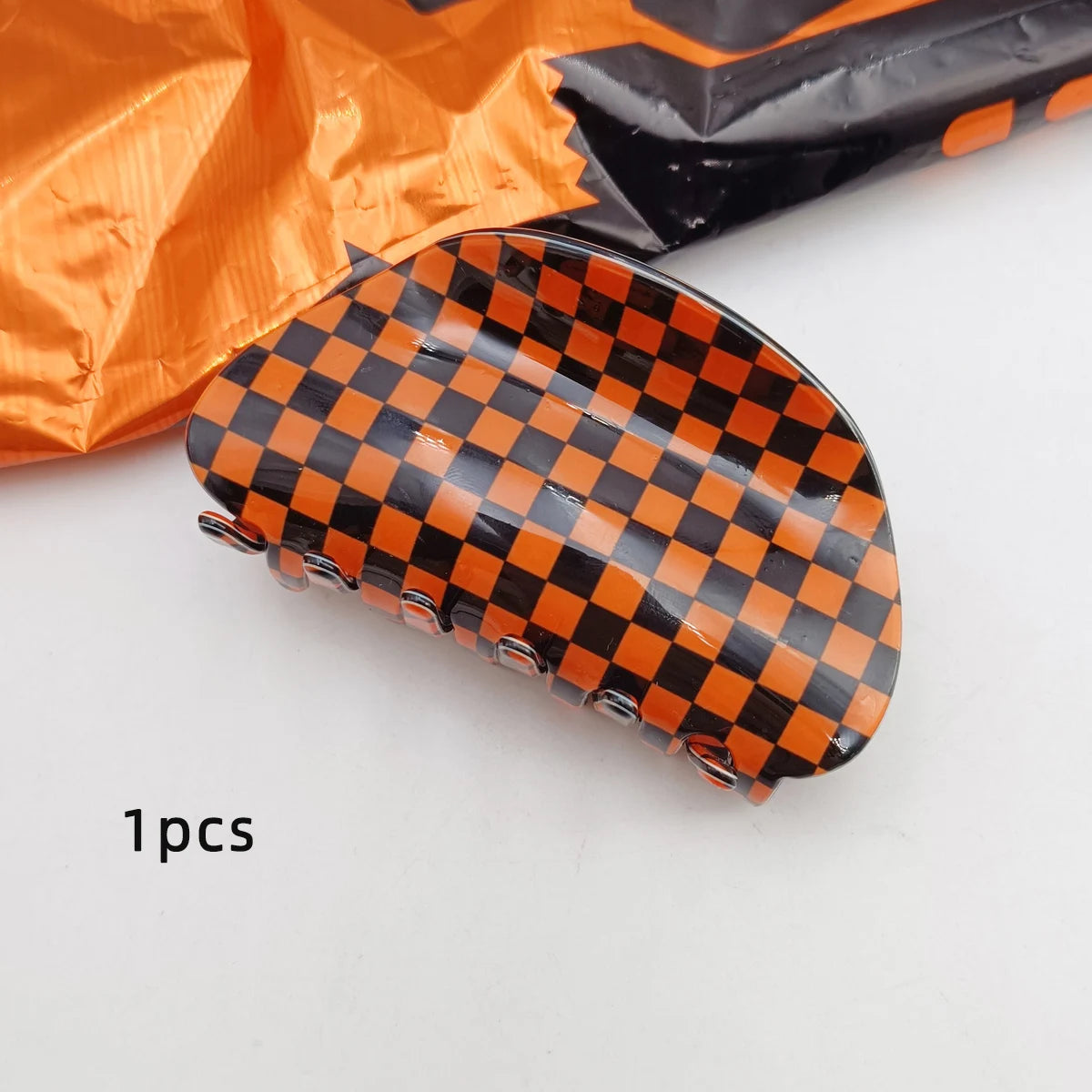 1PCS Halloween Hair Accessories Ghost Hair Clip for Women Girls Red Horns Hairpin Skull Claw Y2K Gothic Hair Jewelry