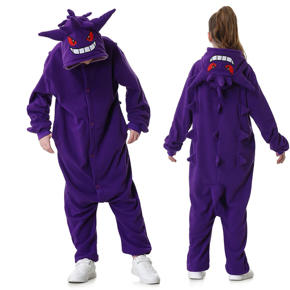 Pokemon Costumes Boys Girls Onesie Anime Kigurumis Charizard Outfit Carnival Halloween Jumpsuit Cute Pajama Party Suit