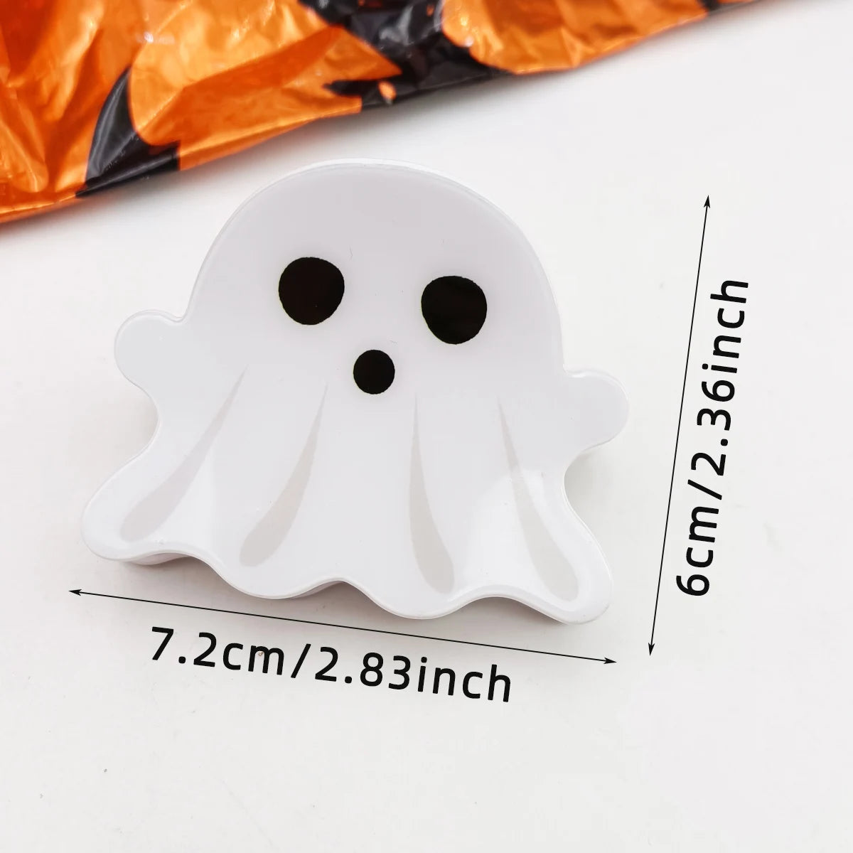 1PCS Halloween Hair Accessories Ghost Hair Clip for Women Girls Red Horns Hairpin Skull Claw Y2K Gothic Hair Jewelry